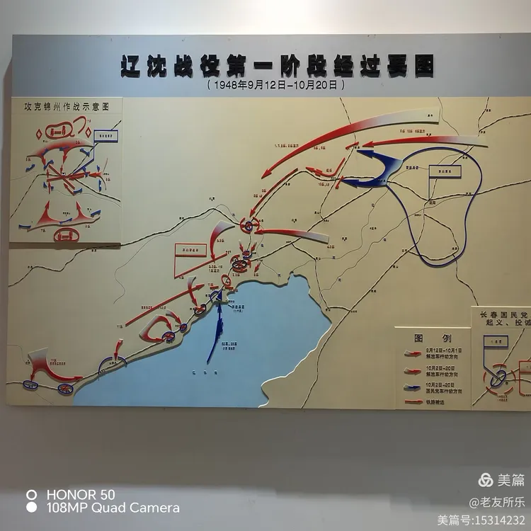 参观黑山阻击战"战地公园"